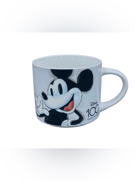 Zak Other - Disney Mickey Mouse White 100 anniversary and Black Ceramic Mug
